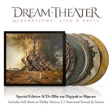DREAM THEATER - Quarantieme : Live a Paris (special edit. 3cd+2Blu-ray digipack slipcase)